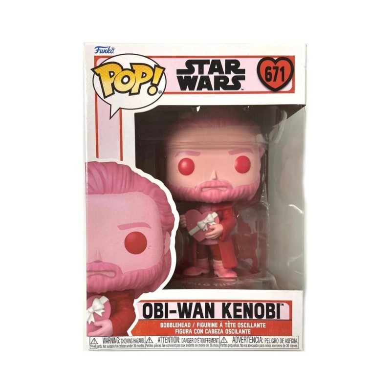 Funko Pop! Star Wars: Valentines S4 - Obi-Wan Kenobi Vinyl Figure