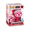 Funko Pop! Disney Star Wars: Valentines S4 - Bo-Katan Kryze 497 Bobble-Head Vinyl Figure
