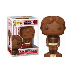 Funko Pop! Disney: Star Wars Valentines Day 2024 - Han Solo (Valentine Chocolate) 675 Bobble-Head Vinyl Figure