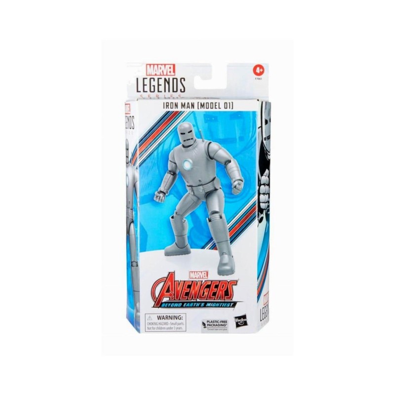 Hasbro Fans Marvel Avengers: Legends Series (60th Anniversary) - Beyond Earths Mightiest - Iron Man (Model 01) Action Figure (F7