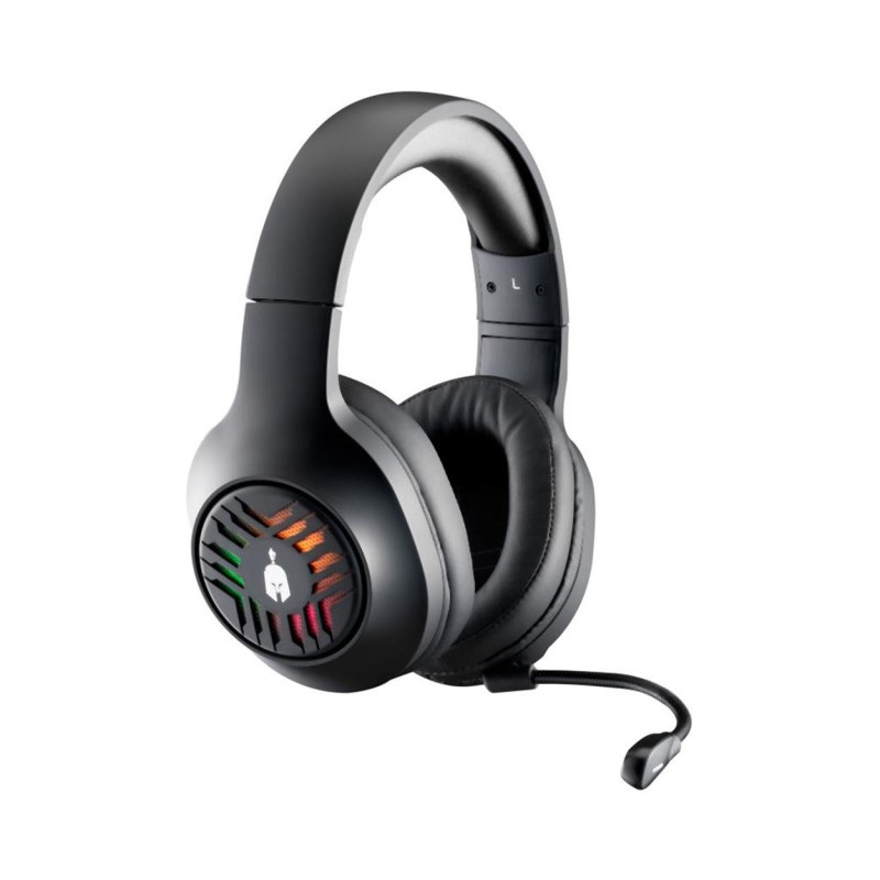 Spartan Gear - Medusa Wireless Headset (compatible with PC, playstation 4,playstation 5)(color Black)