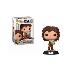 Funko Pop! Disney Star Wars: The Mandalorian - Peli Motto with Grogu 665 Bobble-Head Vinyl Figure
