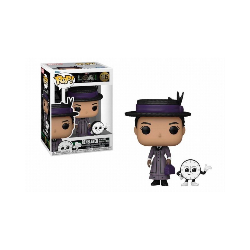Funko Pop! Marvel: Loki Season 2 - Renslayer with Miss Minutes (1893) 1315 Bobble-Head Vinyl Figure
