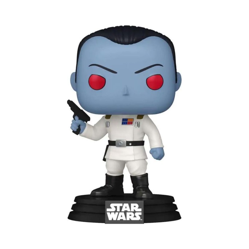 Funko Pop! Disney: Star Wars Ahsoka S2 - Grand Admiral Thrawn  683 Bobble-Head Vinyl Figure