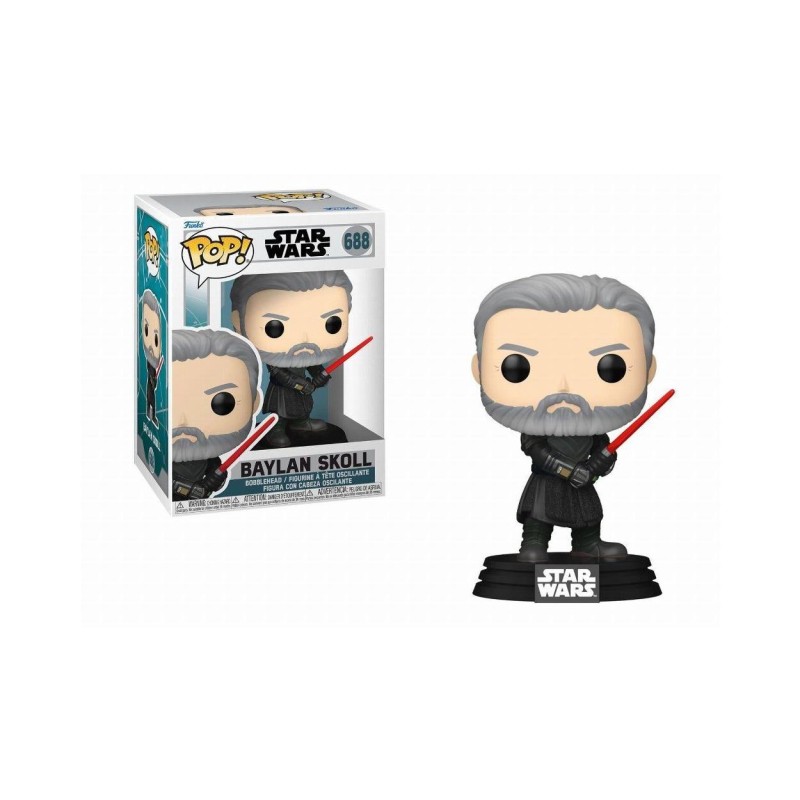 Funko Pop! Disney: Star Wars Ahsoka S2 - Baylan Skoll 688 Bobble-Head Vinyl Figure