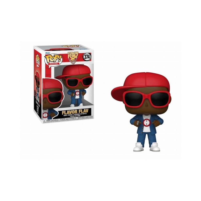 Funko Pop! Rocks: Flavor Flav - Flavor of Love 374 Vinyl Figure