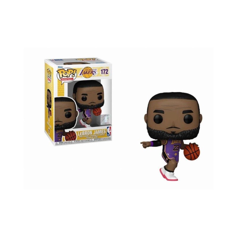 Funko Pop! Basketball: NBA Los Angeles Lakers - LeBron James 172 Vinyl Figure