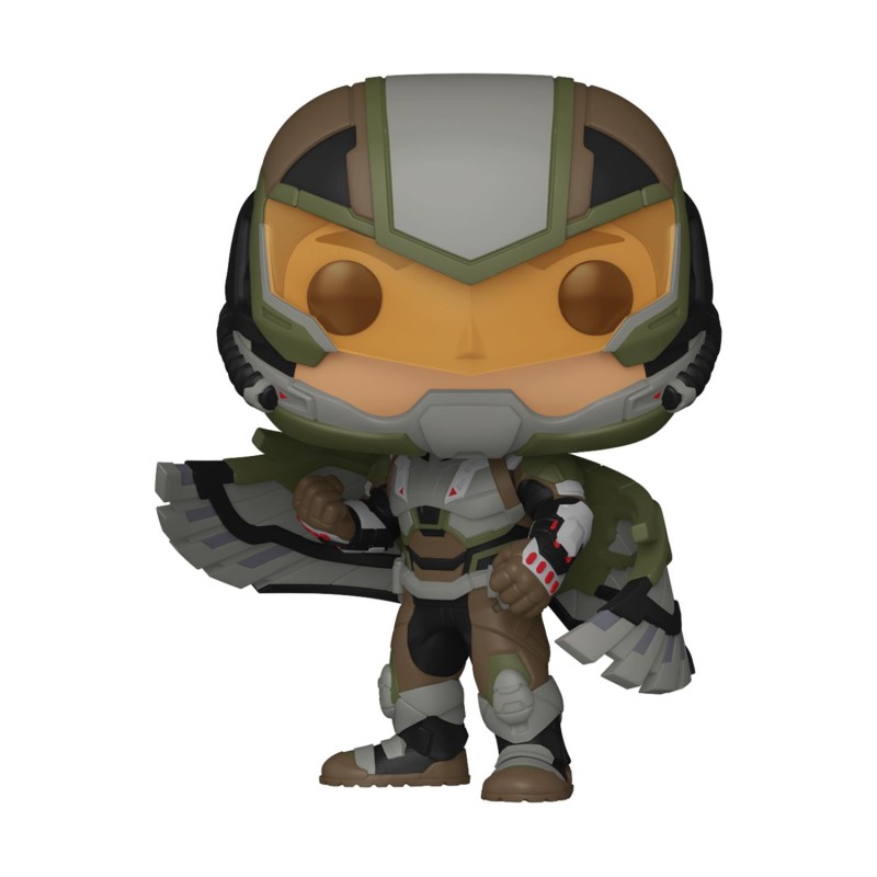 Funko Pop! Marvel: Captain America Brave New World - Falkon 1365 Bobble-Head Vinyl Figure