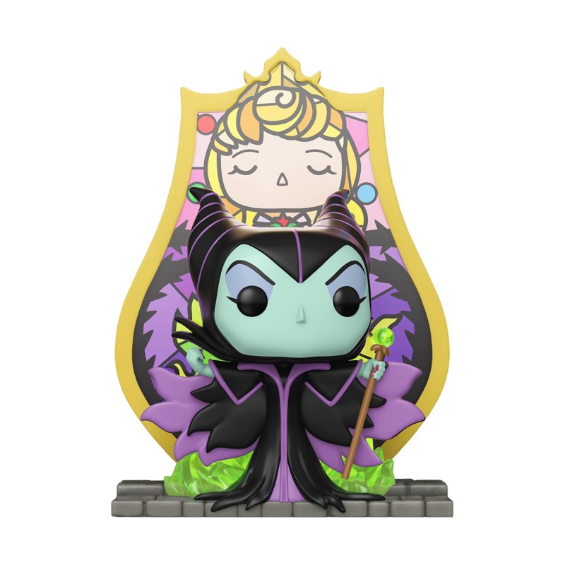 Funko Pop! Deluxe: Disney Sleeping Beauty - Maleficent (Stained Glass) 1610 Vinyl Figure