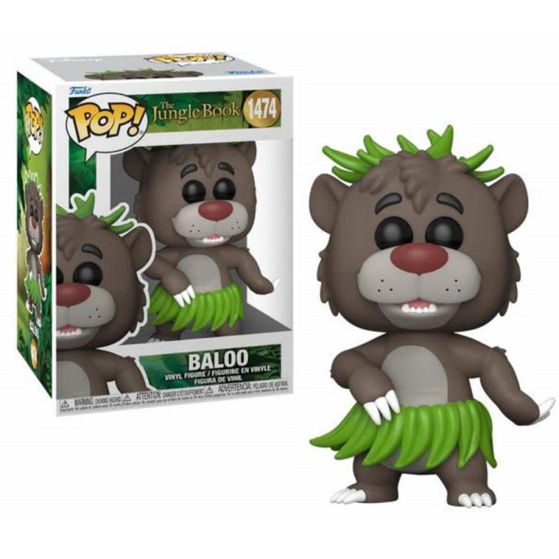 Funko Pop! Disney: The Jungle Book - Baloo​ 1474 Vinyl Figure