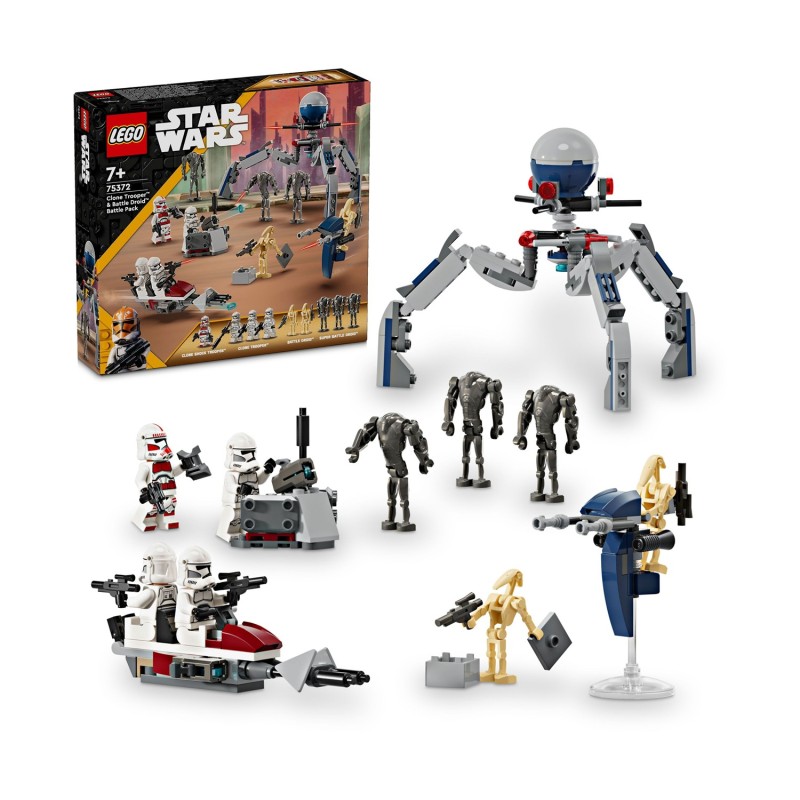 LEGO® Disney: Star Wars™- Clone Trooper™ Battle Droid™ Battle Pack (75372)