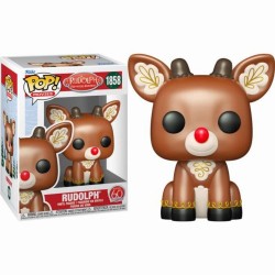 Funko Pop! Movies: Rudolph Red-Nosed Reindeer - Rudolph (Sitting) 1858 Vinyl Figure
