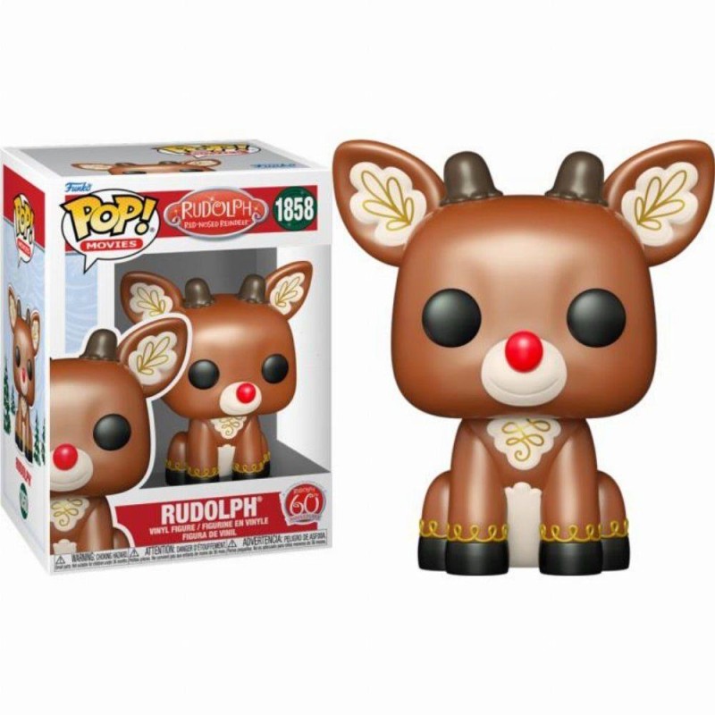 Funko Pop! Movies: Rudolph Red-Nosed Reindeer - Rudolph (Sitting) 1858 Vinyl Figure