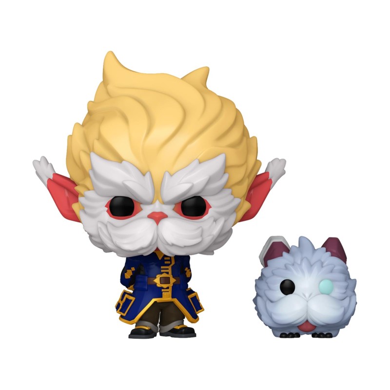 Funko Pop! Television: Arcane LoL S1 - Heimerdinger with Poro 1605 Vinyl Figure