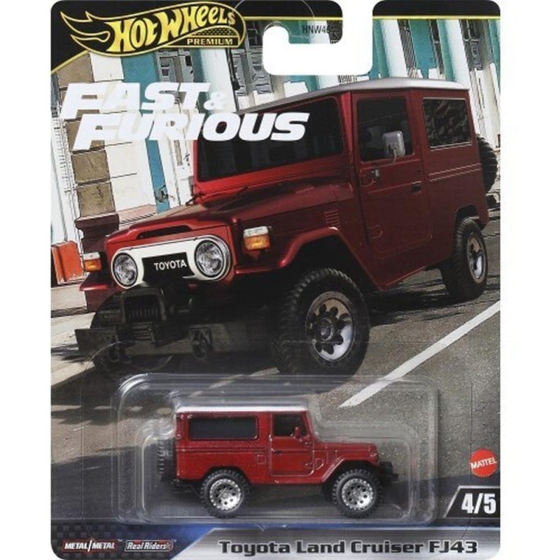 Mattel Hot Wheels Premium: Fast  Furious - Toyota Land Cruiser FJ43 (HRT96)