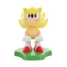 EXG Cable Guys Holdem: Sonic The Hedgehog - Super Sonic Phone and Earpods Holder (HDHMSG400608)
