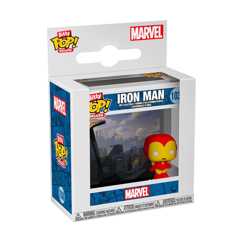 Funko Bitty Pop! Deluxe: Iron Man (AvengerTower) 1036 Vinyl Figure