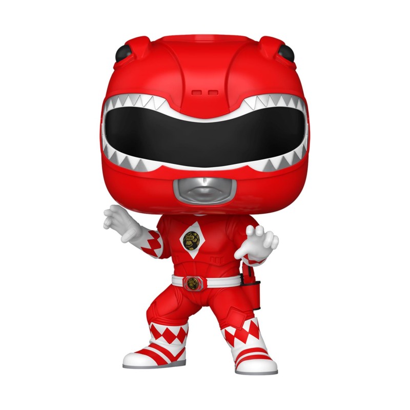 Funko Pop! Movies: Mighty Morphin Power Rangers The Movie - Red Ranger 1779 Vinyl Figure