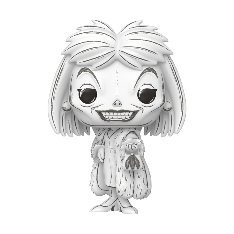 Funko Pop! Disney: 101 Dalmatians (Sketched) - Cruella De Vil 1647 Vinyl Figure