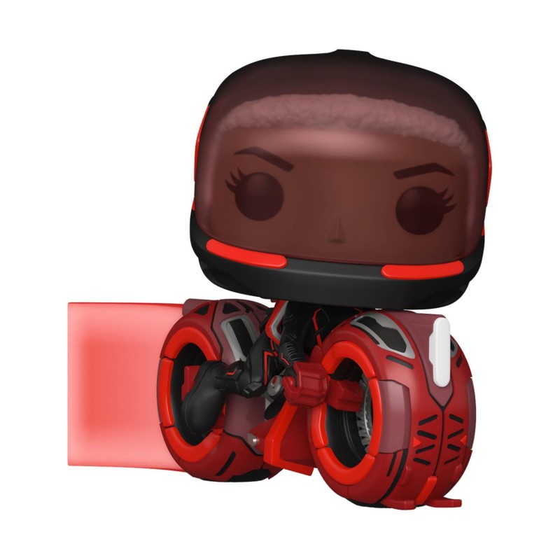 Funko Pop! Rides: Tron Ares - Athena with Light Cycle 316 Vinyl Figure