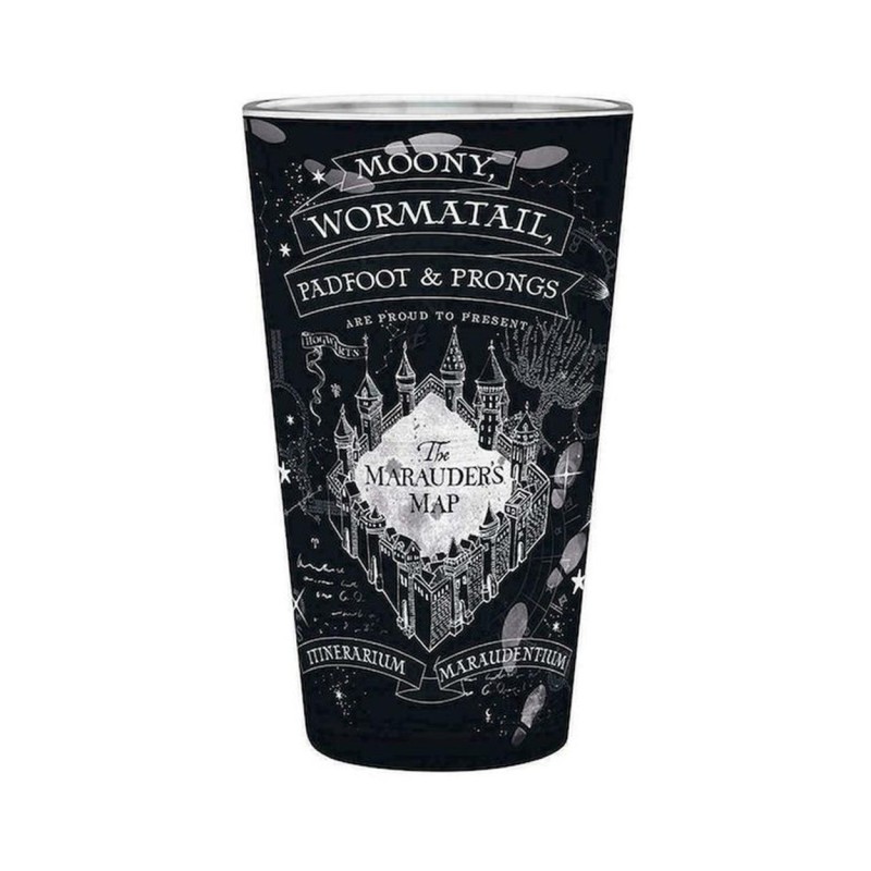 Abysse Harry Potter - Marauders Map Large Glass (400ml) (ABYVER130)