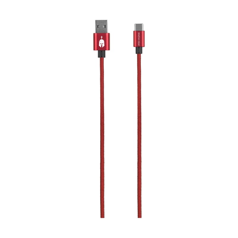 Spartan Gear - Double Sided USB Cable (Type C) (length: 2m - Compatible with Playstation 5, Xbox Series X/S, tablet, mobile) (co