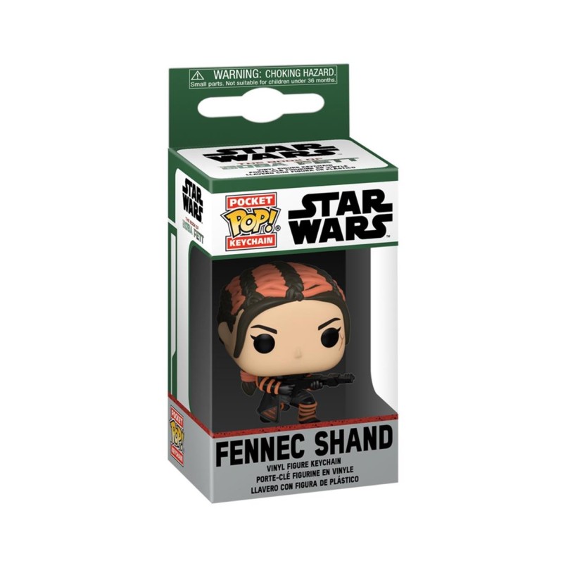 Funko Pop! Star Wars: The Book of Bobba Fett - Fennec Shand Vinyl Figure Keychain