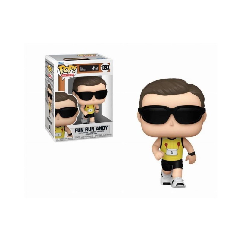 Funko Pop! Television: The Office S8 - Fun Run Andy 1393 Vinyl Figure