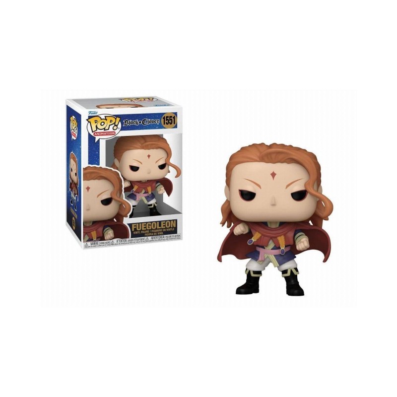 Funko Pop! Animation: Black Clover - Fuegoleon 1551 Vinyl Figure