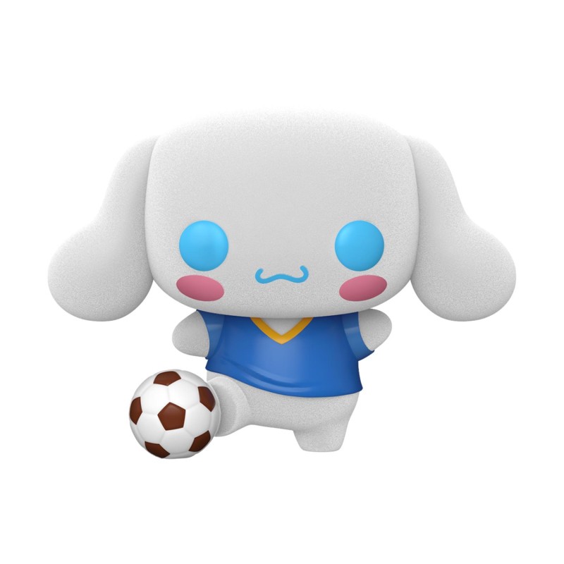 Funko Pop! Sanrio: Cinnamoroll - Cinnamoroll with Soccer Ball (Flocked) (Special Edition) 86 Vinyl Figure