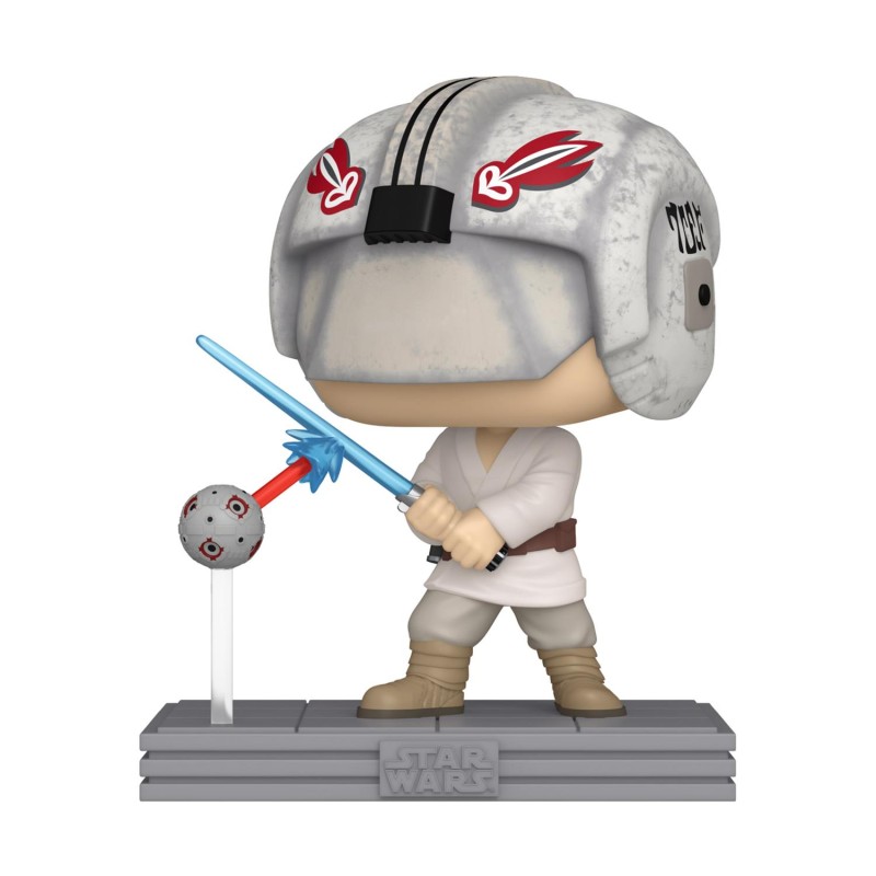Funko Pop! Disney: Star Wars - Luke Skywalker with Remote 765 Bobble-Head Vinyl Figure