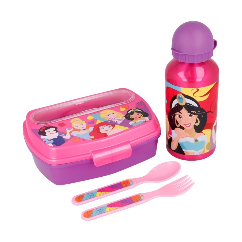 Stor Disney Princess: Bright & Bold - 4 Pcs Urban Back to School Set In Gift Box (51263)