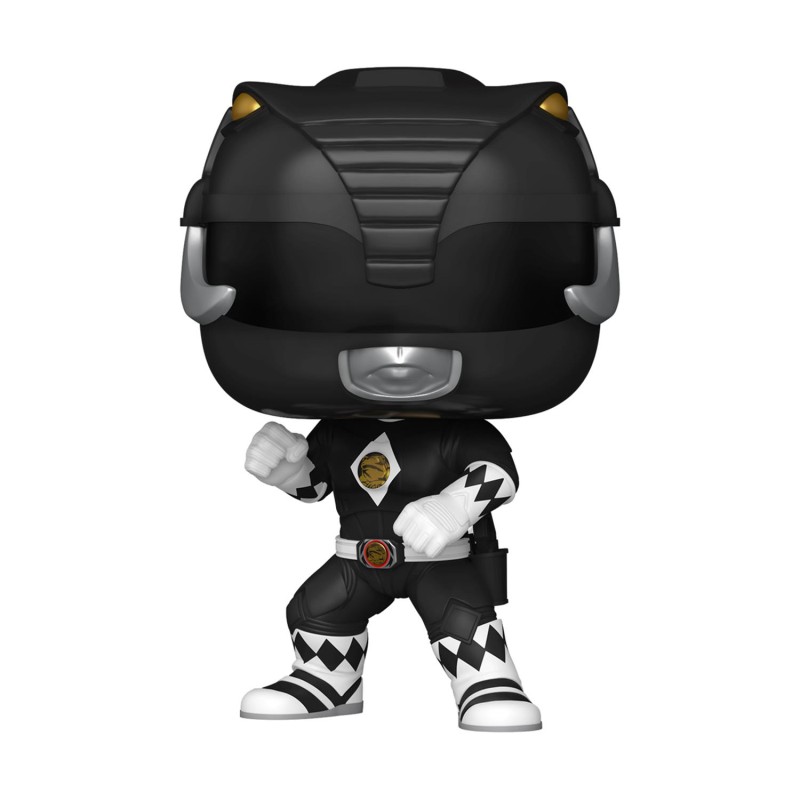 Funko Pop! Movies: Mighty Morphin Power Rangers The Movie - Black Ranger 1776 Vinyl Figure