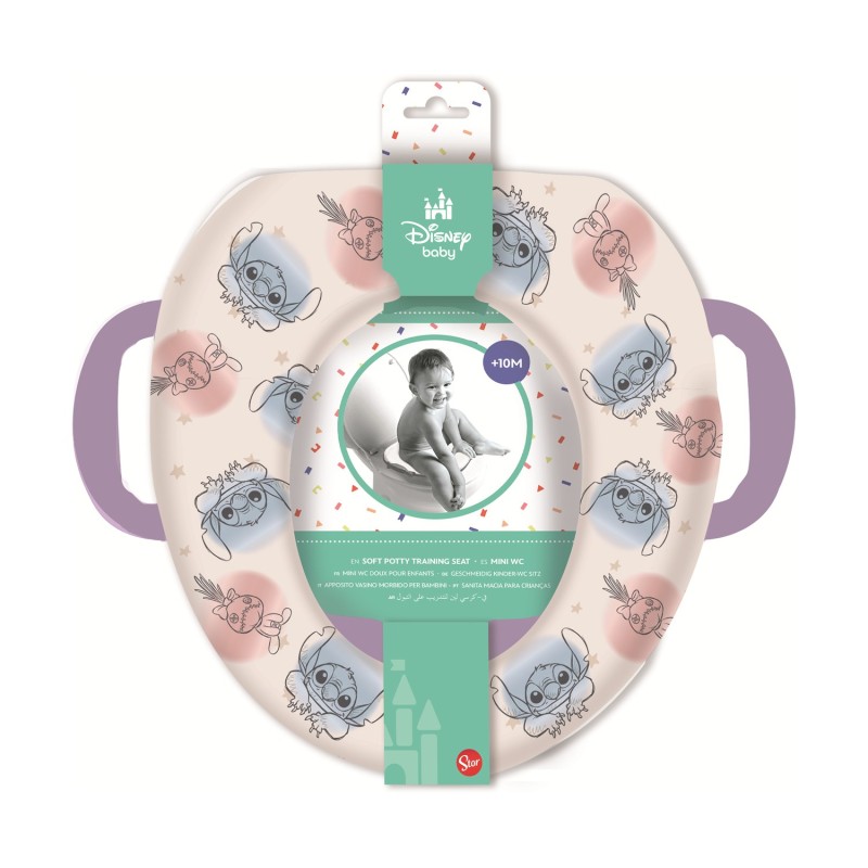Stor: Stitch Cuddle Me - Offset Mini WC With Handles