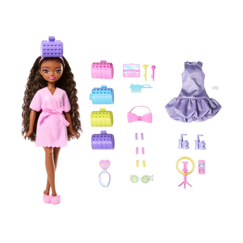 Mattel Barbie: Dream Besties Hair Play Get Ready With Me Barbie: Dream Besties Grwm - Barbie: Brooklyn (JGG39)