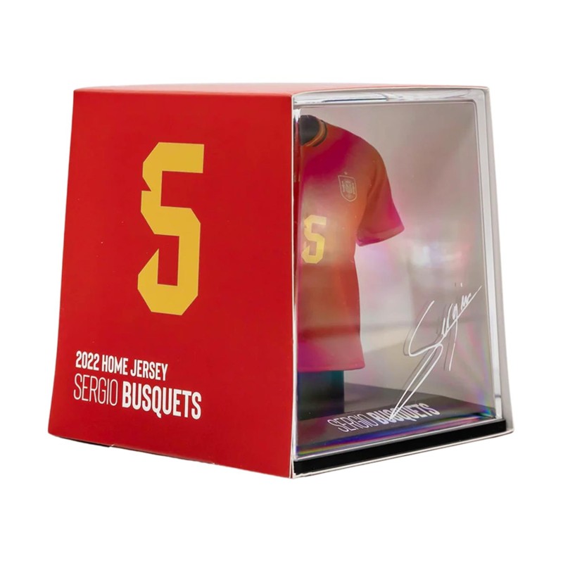 FanCollex: MyJersey - Spain Home 2022 European Championship Sergio Busquets (06MY00003)