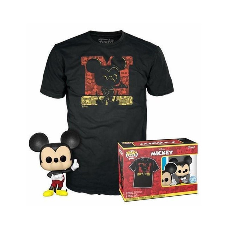 Funko Pop! Tees (Adult): Disney - Mickey Mouse (Diamond Collection) (Special Edition) Vinyl Figure T-Shirt (M)