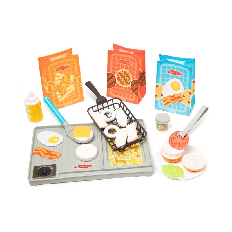 Melissa & Doug Pretend Play: Non-Wood Flip & Fry (6074893)