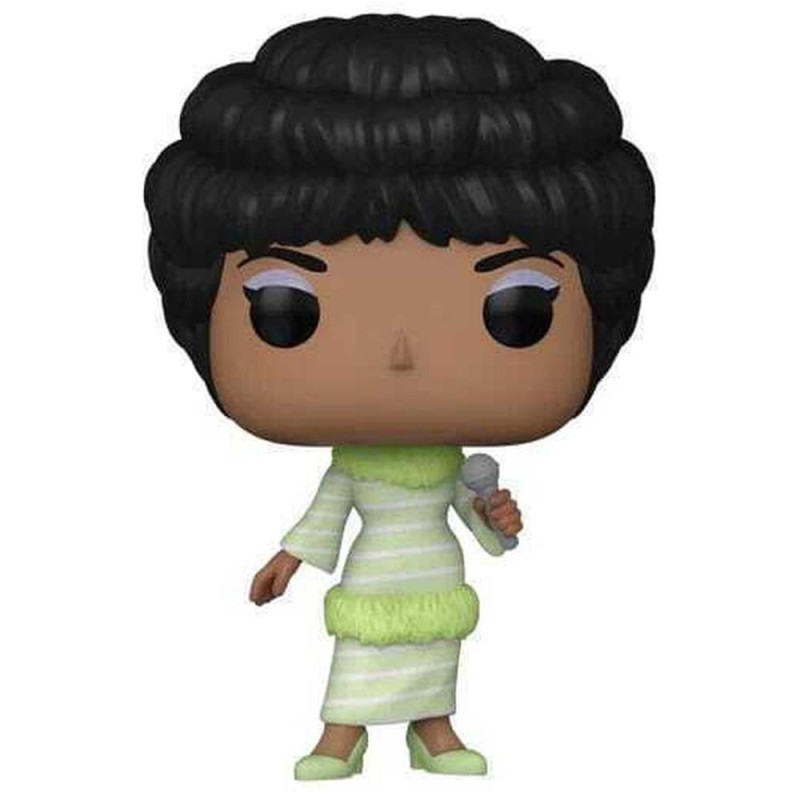 Funko Pop! Rocks: The Queen of Soul - Aretha Franklin (Green Dress) 365 Vinyl Figure