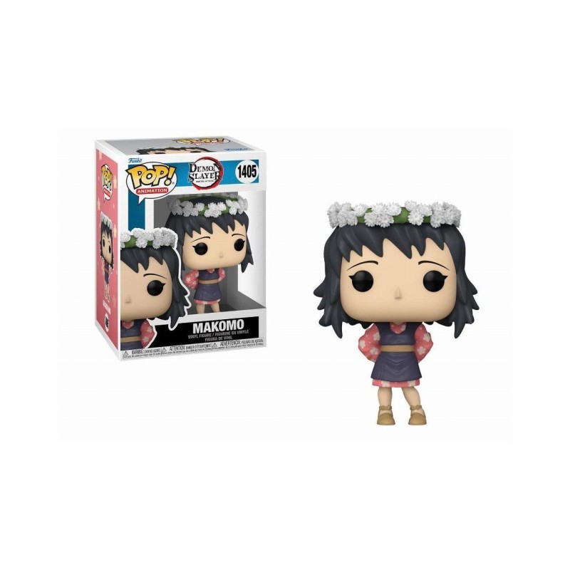 Funko Pop! Animation: Demon Slayer: Kimetsu No Yaiba - Makomo (Flower Headdress) 1405 Vinyl Figure
