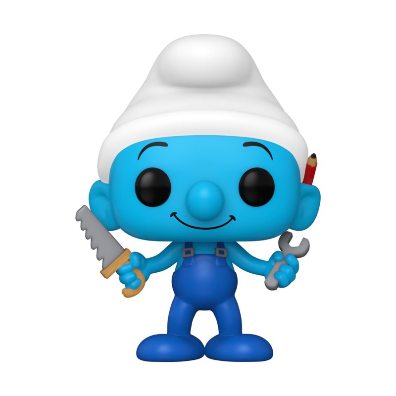 Funko Pop! Television: The Smurfs - Handy Smurf 1519 Vinyl Figure