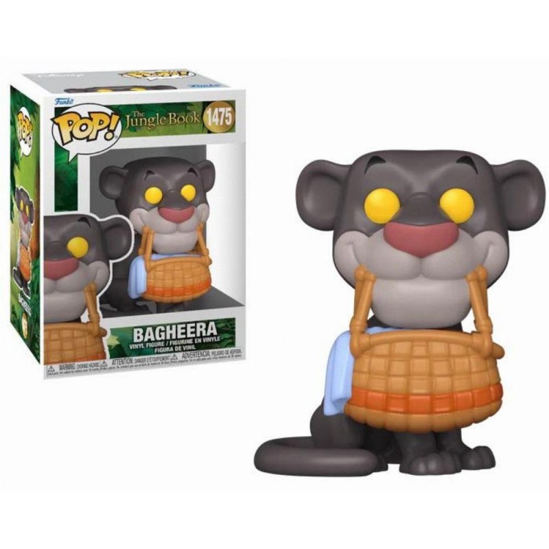 Funko Pop! Disney: The Jungle Book - Bagheera with Basket 1475 Vinyl Figure