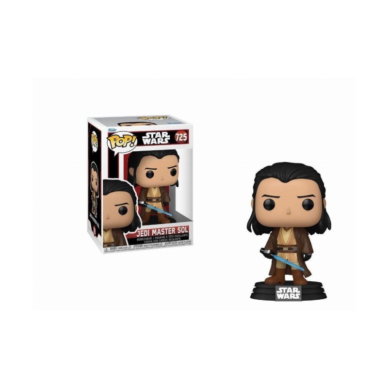 Funko Pop! Disney Star Wars: The Acolyte - Jedi Master Sol 725 Bobble-Head Vinyl Figure