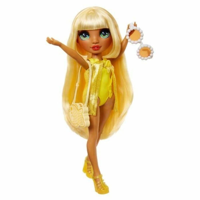 MGA Rainbow High: Swim Style Fashion - Sunny Madison (Yellow) Doll (507284-EUC)