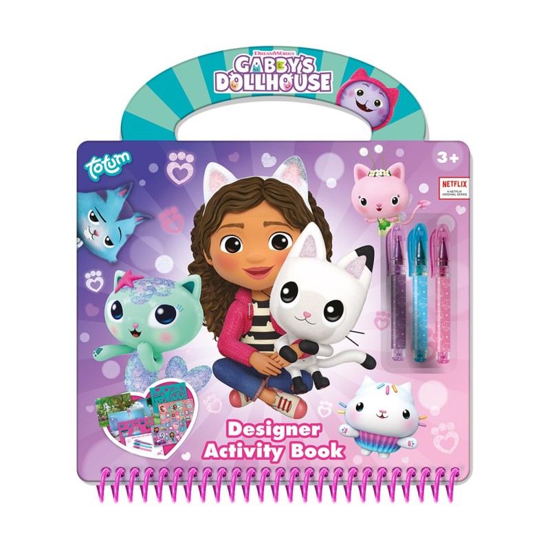 Totum Gabby's Dollhouse - Designer Activity Book (TT420359)
