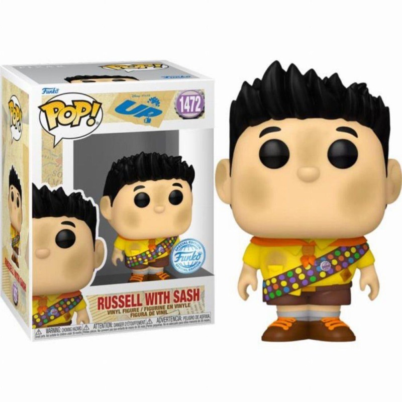 Funko Pop! Disney: Up - Russel with Sash (Box Lunch Exclusive) 1472 Vinyl Figure