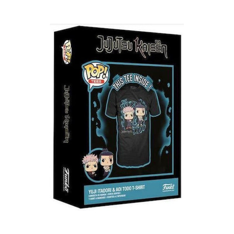 Funko Pop! Tee (Adult): Tim Burtons Corpse Bride - Emily (Blacklight) Vinyl Figure and T-Shirt (L)
