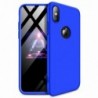 GKK 360 Protection Case Full Cover iPhone XS Max blue (logo hole)