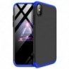 GKK 360 Protection Case Full Cover iPhone XR black-blue