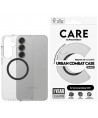 CARE by PanzerGlass Flagship Urban Combat Black QI Case for Samsung Galaxy S25+ - Transparent